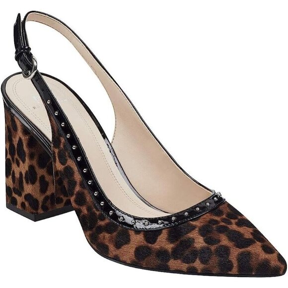 MARC Fisher BNWT "Joily" slingback pump women NEW animal print - Picture 10 of 10